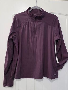 Mondetta Women's Quarter-Zip Pullover - Plum